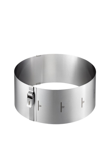 Pierścień Do Tortu 10 Cm Gefu Tondo Clip G-14300