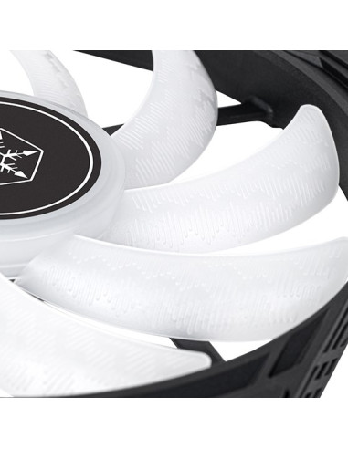 Silverstone Sst-As140B-Argb System Chłodzenia Komputerów Obudowa Komputera Wentylator 14 Cm Czarny 1 Szt.