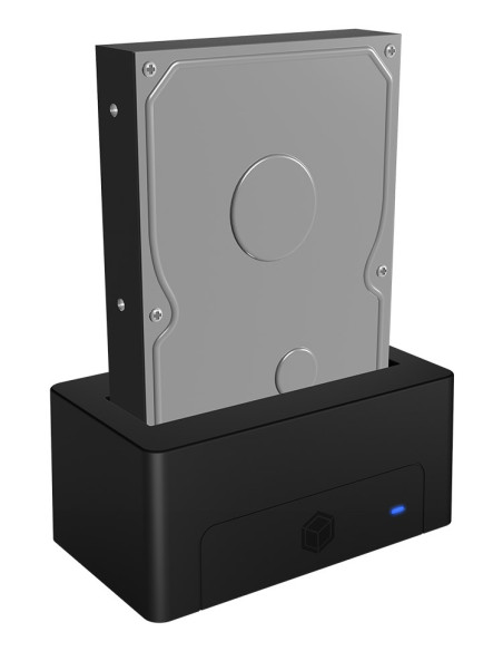 Icy Box Ib-1121-U3 Usb 3.2 Gen 1 (3.1 Gen 1) Type-A Czarny