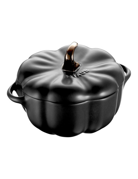 Mini Cocotte Okrągły Dynia Staub 40508-548-0 - Czarny 500 Ml
