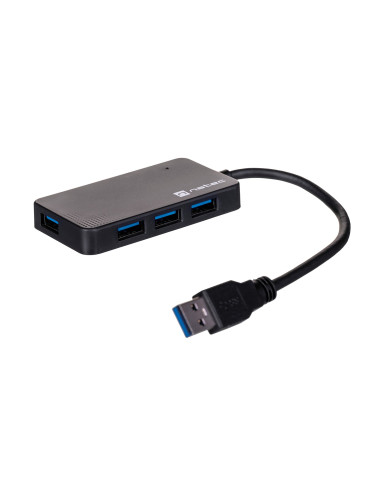 Hub Natec Moth Nhu-1342 (4X Usb 3.0  Kolor Czarny)