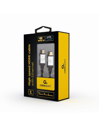 Kabel Gembird Seria Select Plus Ccb-Hdmil-3M (Hdmi M - Hdmi M  3M  Kolor Czarny)