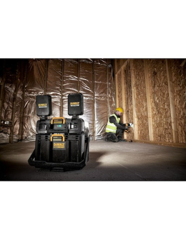 Dewalt Dwst08061-1 Pudełko Na Narzędzia Przybornik Metal, Plastik Czarny, Stal Nierdzewna, Żółty