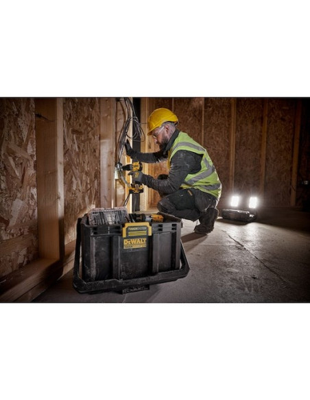 Dewalt Dwst08061-1 Pudełko Na Narzędzia Przybornik Metal, Plastik Czarny, Stal Nierdzewna, Żółty