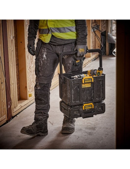 Dewalt Dwst08061-1 Pudełko Na Narzędzia Przybornik Metal, Plastik Czarny, Stal Nierdzewna, Żółty