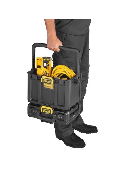 Dewalt Dwst08061-1 Pudełko Na Narzędzia Przybornik Metal, Plastik Czarny, Stal Nierdzewna, Żółty
