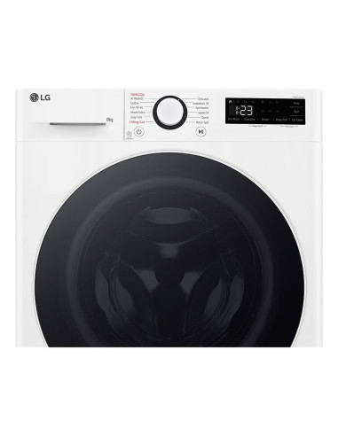 Pralka Lg F2Wr508S0W, Klasa A, Ładowność 8 Kg, Głębokość 47.5 Cm, 1200 Rpm, Biała
