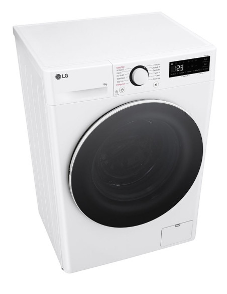 Pralka Lg F2Wr508S0W, Klasa A, Ładowność 8 Kg, Głębokość 47.5 Cm, 1200 Rpm, Biała