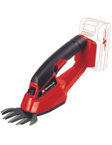 Nożyce Do Trawy Einhell Ge-Cg 18/1 Li Solo 3410382 Akumulatorowe 100 Mm 18 V Czarny, Czerwony