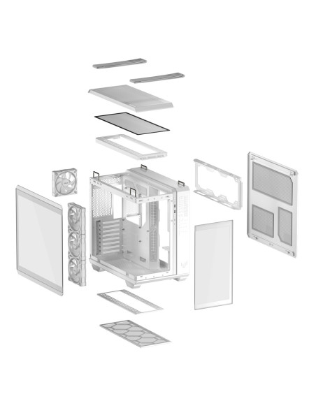 Asus Tuf Gaming Gt502 Horizon Tg Argb White Midi Tower Biały