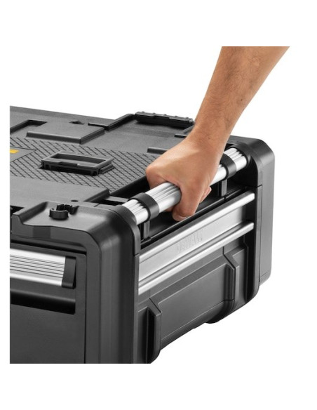 Dewalt Dwst08510-1 Pudełko Na Narzędzia Przybornik Aluminium, Plastik Czarny, Stal Nierdzewna, Żółty