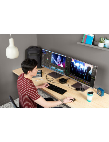 Stacja Dokująca + Zasilacz Hp Usb-C Dock G5 100W Czarna 5Tw10Aa