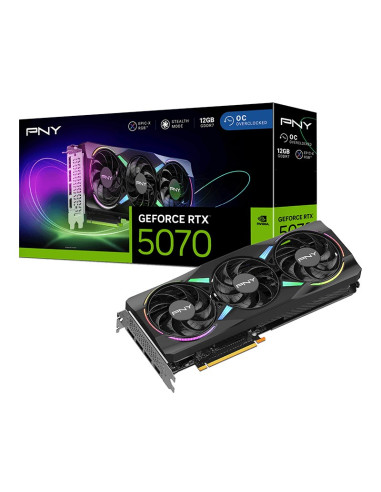 Karta Graf. Pny Geforce Rtx 5070 12Gb Argb Oc 3-Fan