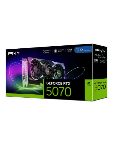 Karta Graf. Pny Geforce Rtx 5070 12Gb Argb Oc 3-Fan