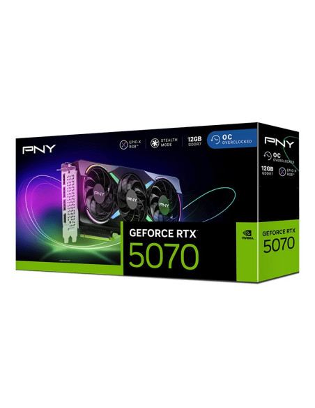 Karta Graf. Pny Geforce Rtx 5070 12Gb Argb Oc 3-Fan