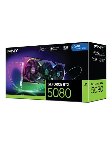 Karta Graf. Pny Geforce Rtx 5080 16Gb Argb Oc 3-Fan