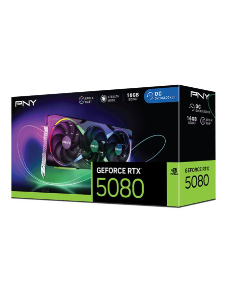 Karta Graf. Pny Geforce Rtx 5080 16Gb Argb Oc 3-Fan