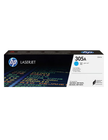Hp 305A Oryginalny Wkład Z Błękitnym Tonerem Laserjet