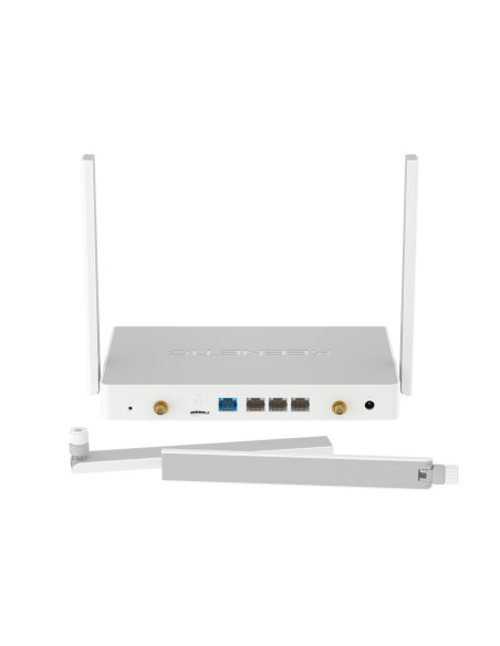 Keenetic Kn-2311 Router Bezprzewodowy Gigabit Ethernet Dual-Band (2.4 Ghz/5 Ghz) 4G Szary, Biały