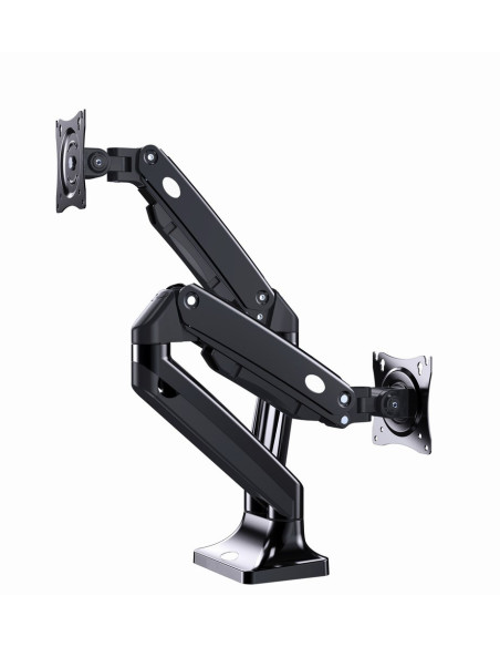 Gembird Biurkowe Regulowane Ramię Na 2 Monitory 17"-35" Do 10Kg
