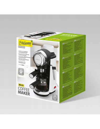 Ekspres Do Kawy Kolbowy 800W Maestro Mr-410