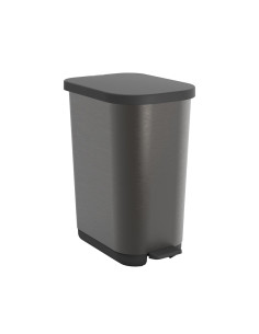Rotho Kosz Na Śmieci Z Pedałem Ribo Grafitowy 35L