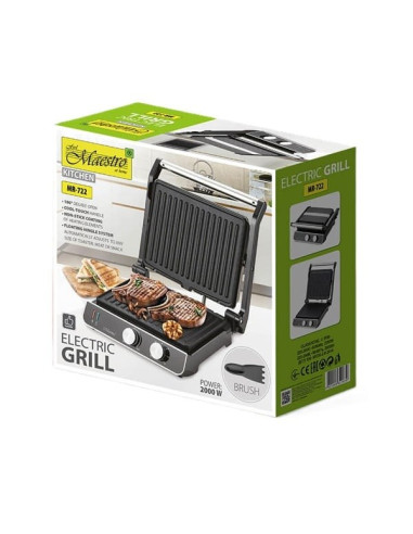 Grill Elektryczny 2000W Maestro Mr-722