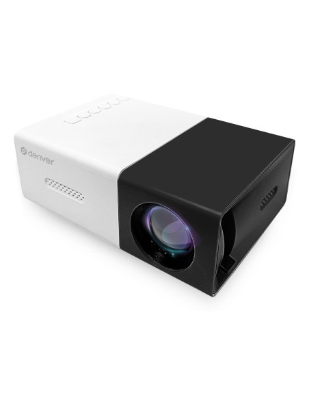 Denver Pr-800B Black Projektor Danych Projektor Krótkiego Rzutu 15 Ansi Lumenów Led 320X240 Czarny, Biały