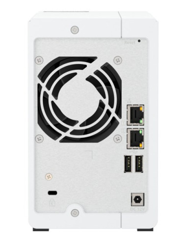 Qnap Ts-216G, Tower, 2 X 2.5"/3.5" Sata, Arm 2.0Ghz Quad Core, 4Gb, 1 X 2.5Gbe + 1 X Gbe, External Adapter (Psu)