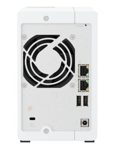 Qnap Ts-216G, Tower, 2 X 2.5"/3.5" Sata, Arm 2.0Ghz Quad Core, 4Gb, 1 X 2.5Gbe + 1 X Gbe, External Adapter (Psu)