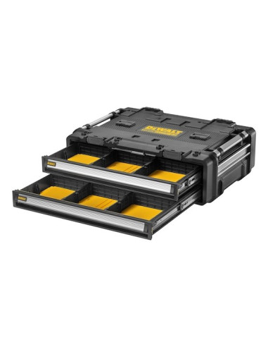 Dewalt Dwst60510-1 Pudełko Na Narzędzia Przybornik Metal, Plastik Czarny, Stal Nierdzewna, Żółty