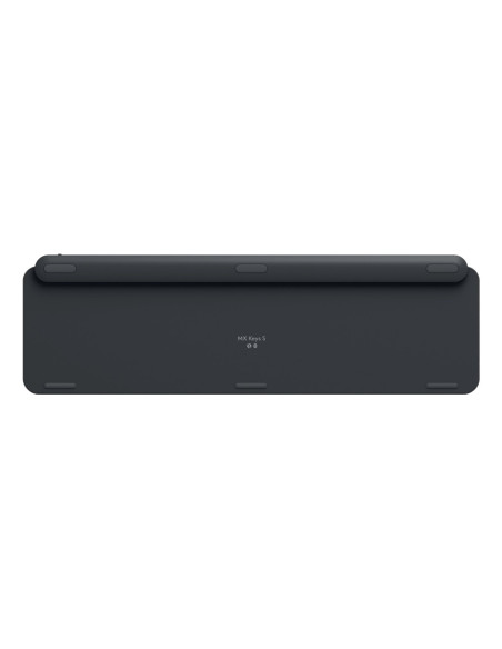 Klawiatura Logitech Mx Keys S Uniwersalna Rf Wireless + Bluetooth Qwerty Amerykański Międzynarodowy Grafitowy