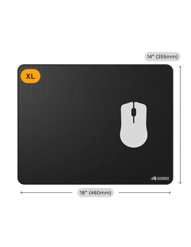 Glorious Gaming Mouse Pad 2 Xl - Stitched - Black