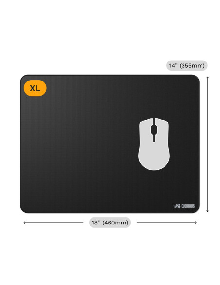 Glorious Gaming Mouse Pad 2 Xl - Stitched - Black