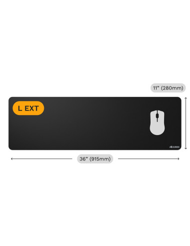 Glorious Gaming Glo-Mp2-Clth-Egl-Le-Blk Bez Kategorii
