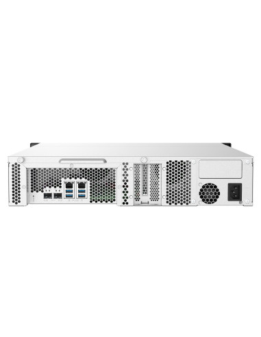 Qnap Ts-832Pxu Nas Rack (2U) Przewodowa Sieć Lan Aluminium, Czarny Al324