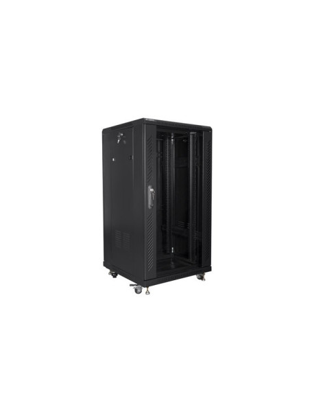 Lanberg Szafa Stojąca Rack 19" 22U 600X600 Czarna