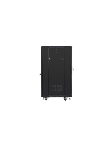 Lanberg Szafa Stojąca Rack 19" 22U 600X600 Czarna