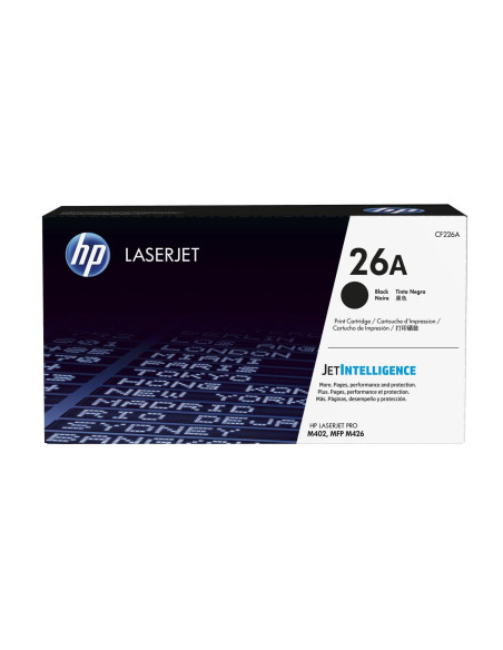 Hp 26A Oryginalny Wkład Z Czarnym Tonerem