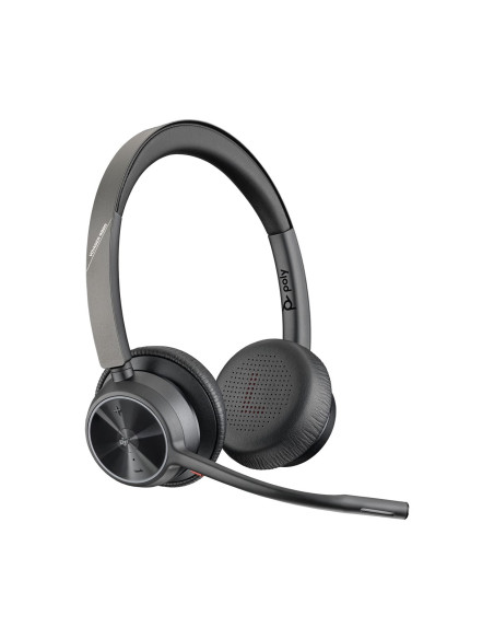 Zestaw Słuchawkowy Bluetooth Poly Voyager 4320 Ms Teams Certified Usb-A Headset With Charge Stand +Bt700 Dongle 77Z00Aa