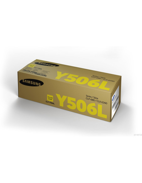 Samsung Oryginalny Żółty Toner O Wysokiej Wydajności Hp Clt-Y506L