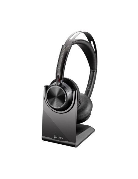 Poly Zestaw Słuchawkowy Voyager Focus 2 Usb-C-C + Przejściówka Usb-C/A