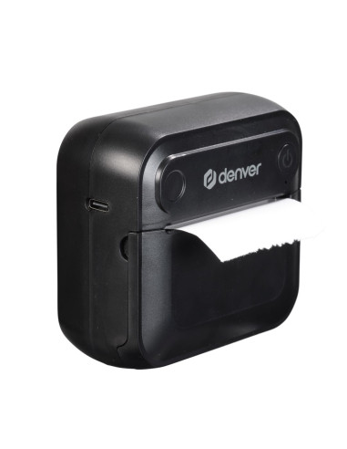 Denver Mbp-32B Drukarka Etykiet Bezpośrednio Termiczny Bezprzewodowy Bluetooth
