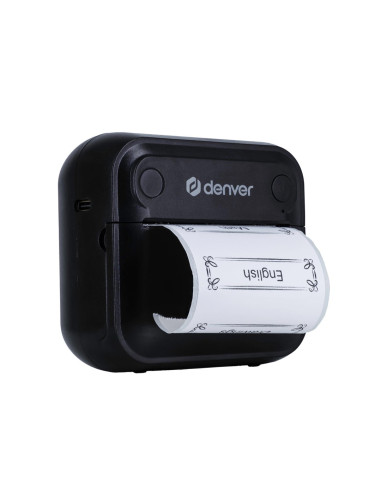 Denver Mbp-32B Drukarka Etykiet Bezpośrednio Termiczny Bezprzewodowy Bluetooth