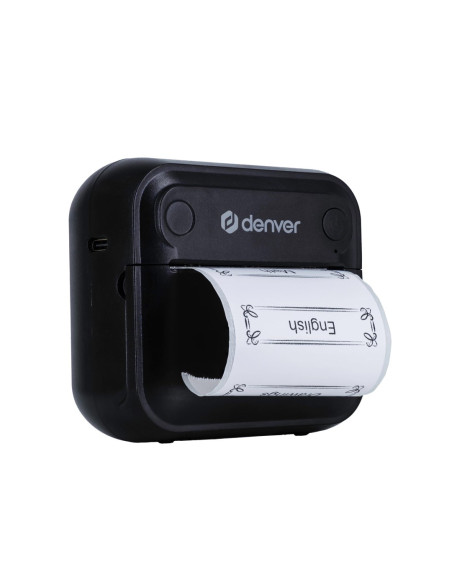 Denver Mbp-32B Drukarka Etykiet Bezpośrednio Termiczny Bezprzewodowy Bluetooth
