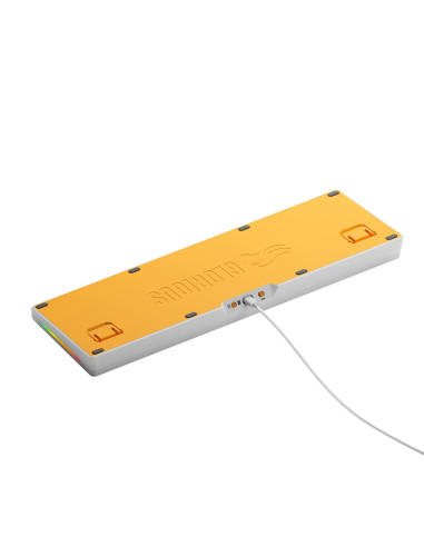 Glorious Gaming Gmmk 3 He 100% Prebuilt Klawiatura Usb Qwerty Us English Biały