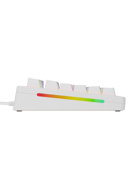Glorious Gaming Gmmk 3 He 100% Prebuilt Klawiatura Usb Qwerty Us English Biały
