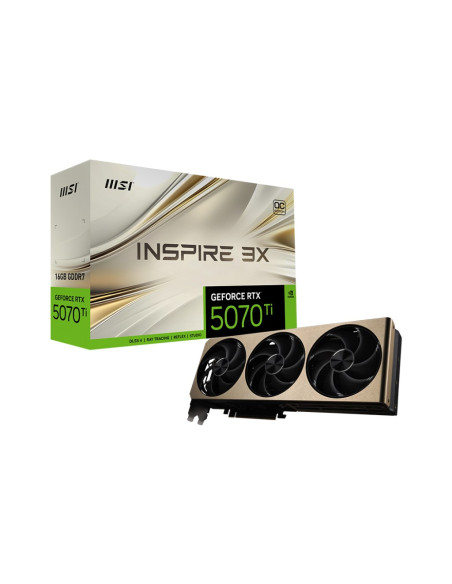 Karta Graf. Msi Rtx 5070 Ti 16G Inspire 3X Oc