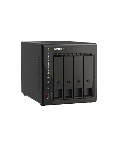 Qnap Ts-453E Nas Tower Przewodowa Sieć Lan Czarny J6412