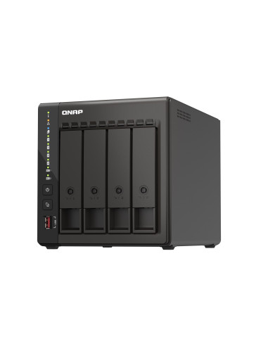 Qnap Ts-453E Nas Tower Przewodowa Sieć Lan Czarny J6412